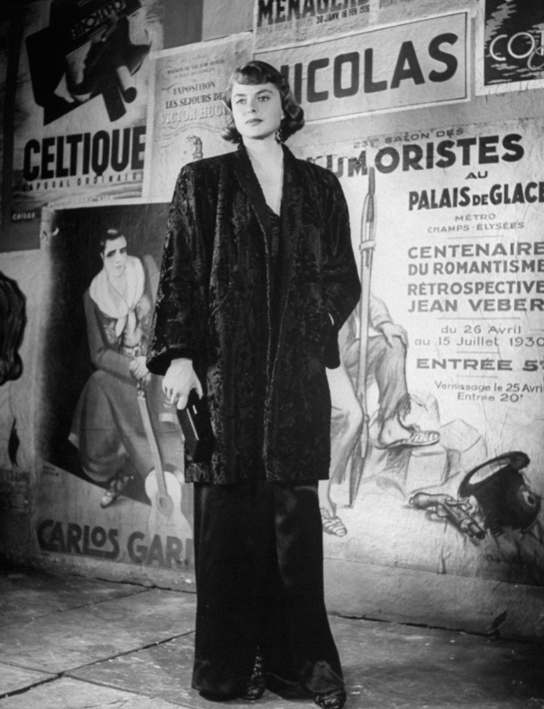Ingrid Bergman in the film Arch of Triumph Ingrid Bergman in the film Arch of Triumph